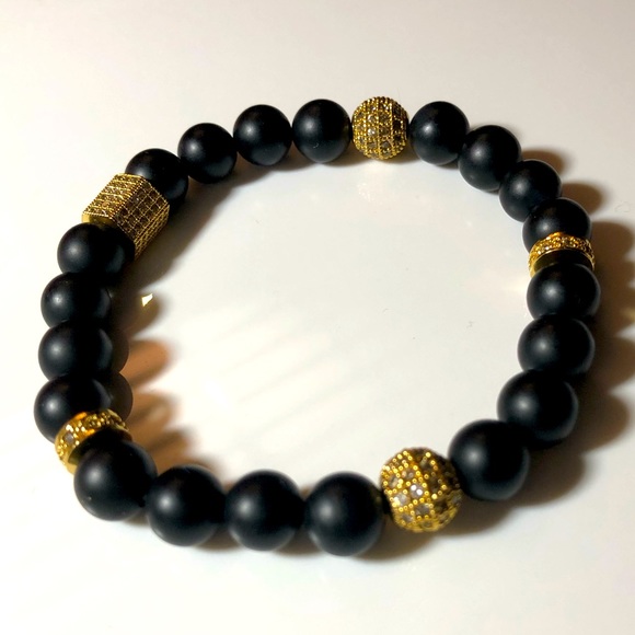 ( SOLD ) Royalty Stretch Bracelet - Picture 3 of 9